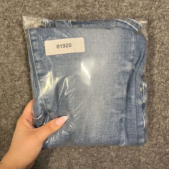 Lucky Brand High Rise Zoe Straight Leg Denim Jeans Size 10/30L Womens 28x30 - Picture 14 of 14